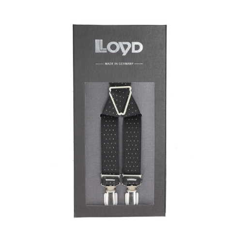 Bretele barbati, Lloyd, 6738, 120 cm, negre