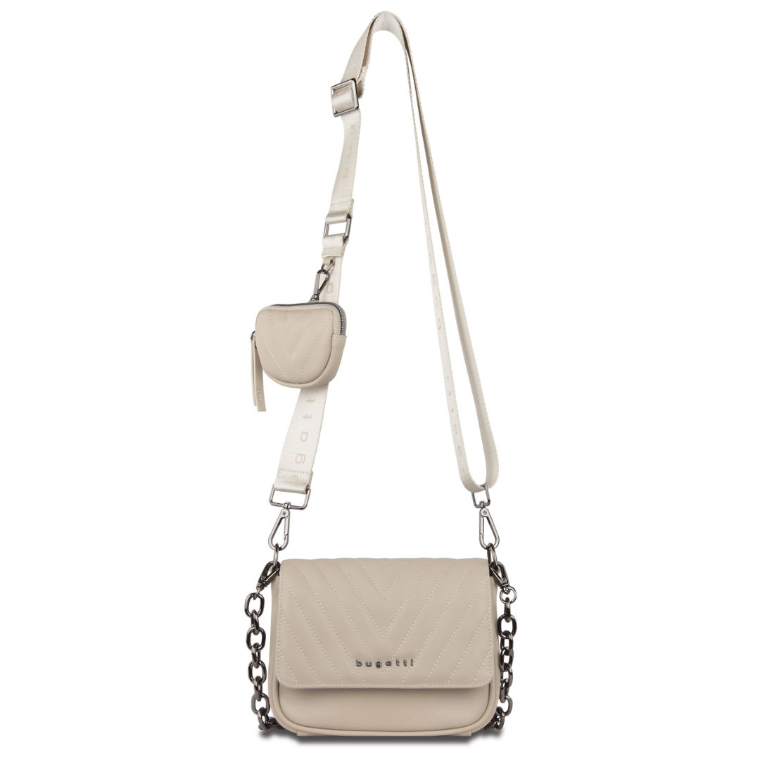 Geanta crossbody dama, bugatti, model SIRA, 493320, bej